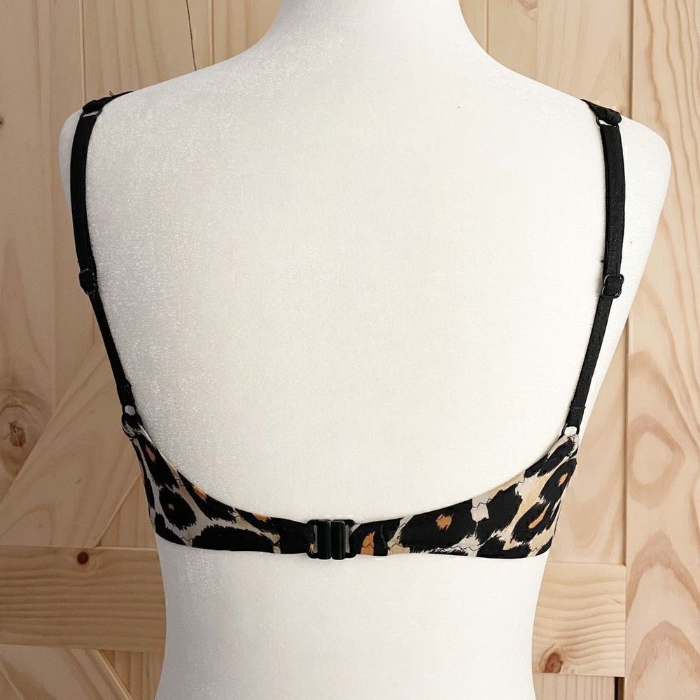 Agent Provocateur bikini Cheetah Print Balconette 32A black - Picture 5 of 13